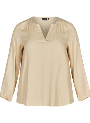Blouse , Warm Off-white (as SS), Packshot image number 0