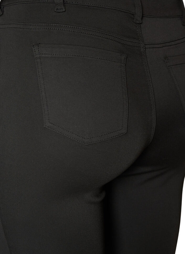 Emily Stay Black jeans met een reguliere taille, Zwart, Packshot image number 3