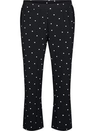 FLASH - Broek met rechte pasvorm, Zwart