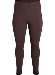 Katoenen legging met voering, Bruin
