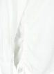 Shirt van viscose met ruches, Bright White, Packshot image number 3
