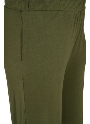 7/8 pyjama broek in viscose, Ivy Green, Packshot image number 2