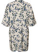 Kimono met viscose met 3/4 mouwen, Blauw, Packshot image number 1