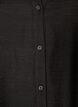 Viscose shirt met geborduurde mouwen, Zwart, Packshot image number 2