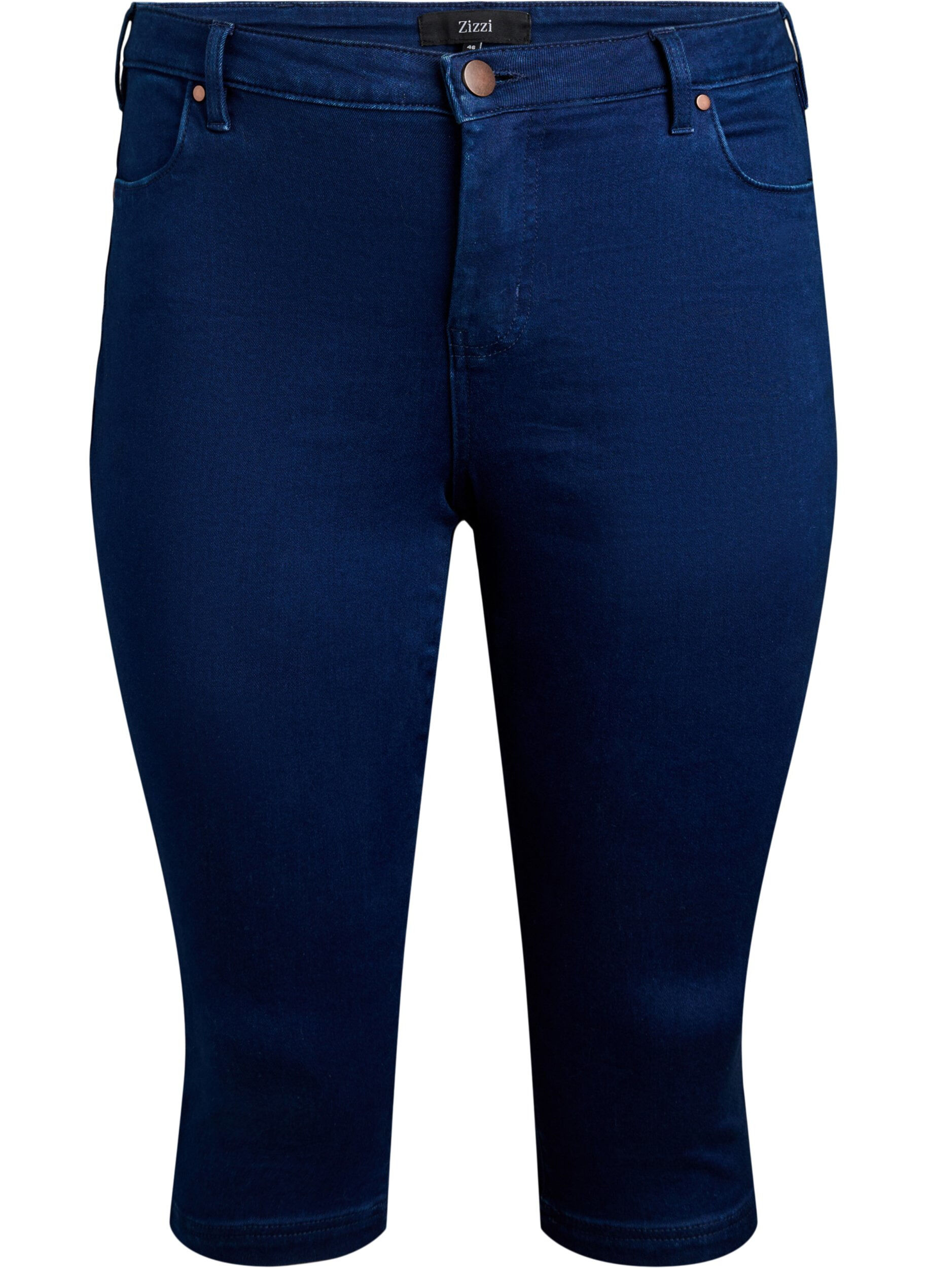 Amy capri jeans met hoge taille en super strakke pasvorm