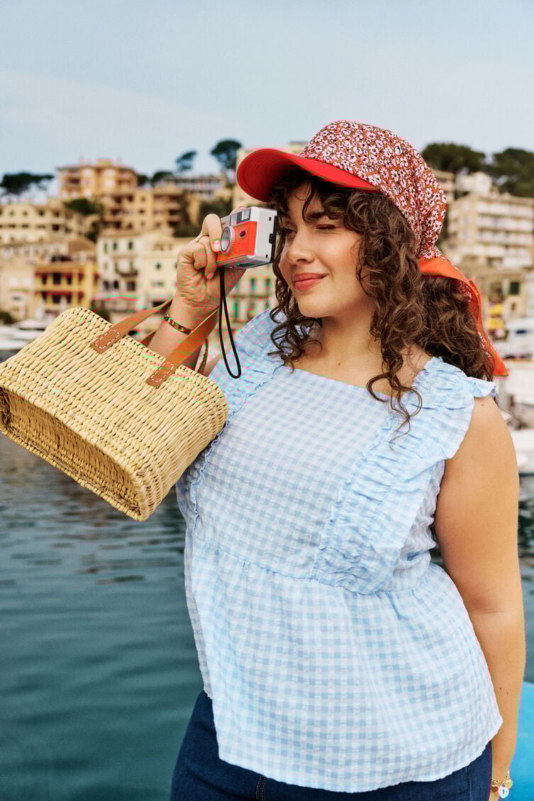 Zomerse havencharme in pasteltinten, , Model