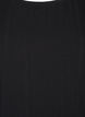 Blouse met zilveren glitter, Zwart, Packshot image number 2