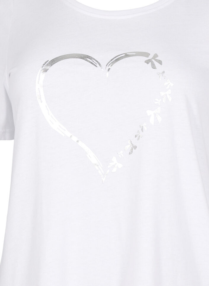 FLASH - T-shirt met motief, Wit, Packshot image number 2