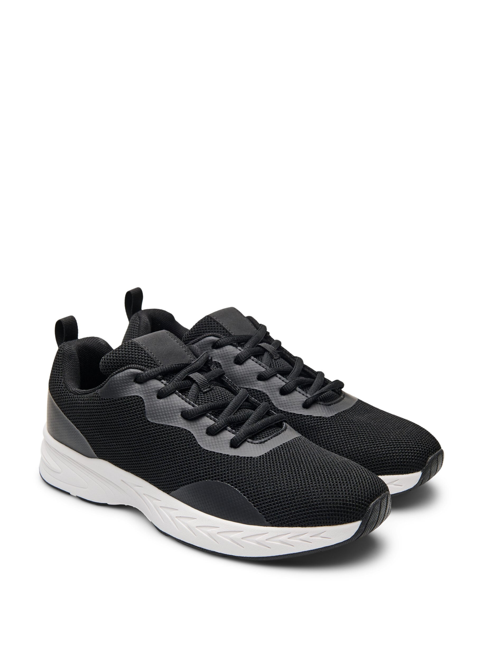 Zizzi Wide fit - Meshsneakers, Zwart, Packshot image number 1