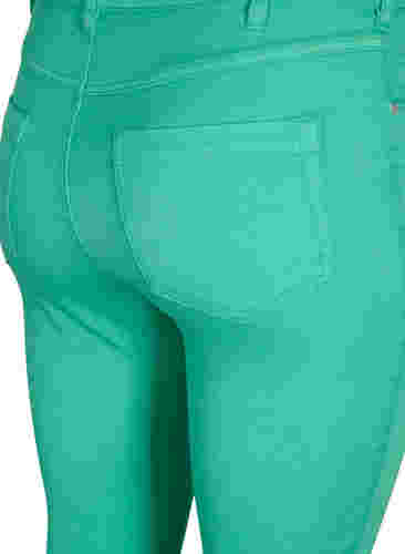 Amy jeans met hoge taille en super slanke pasvorm, Holly Green, Packshot image number 3