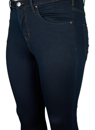 Super slim Amy jeans met hoge taille, Tobacco Un, Packshot image number 2
