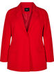 Klassieke blazer met knoopsluiting, Rood, Packshot image number 0