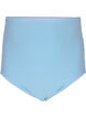 Gestreept bikinibroekje met extra hoge taille, Blauw, Packshot image number 0