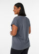 Effen gekleurd trainingsshirt, Grijs, Model image number 2