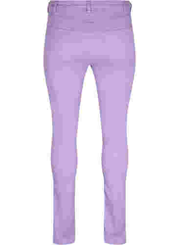 Amy jeans met hoge taille en super slanke pasvorm, Chalk Violet, Packshot image number 1