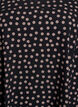 Katoenen jurk met korte mouwen en print, Bruin, Packshot image number 2