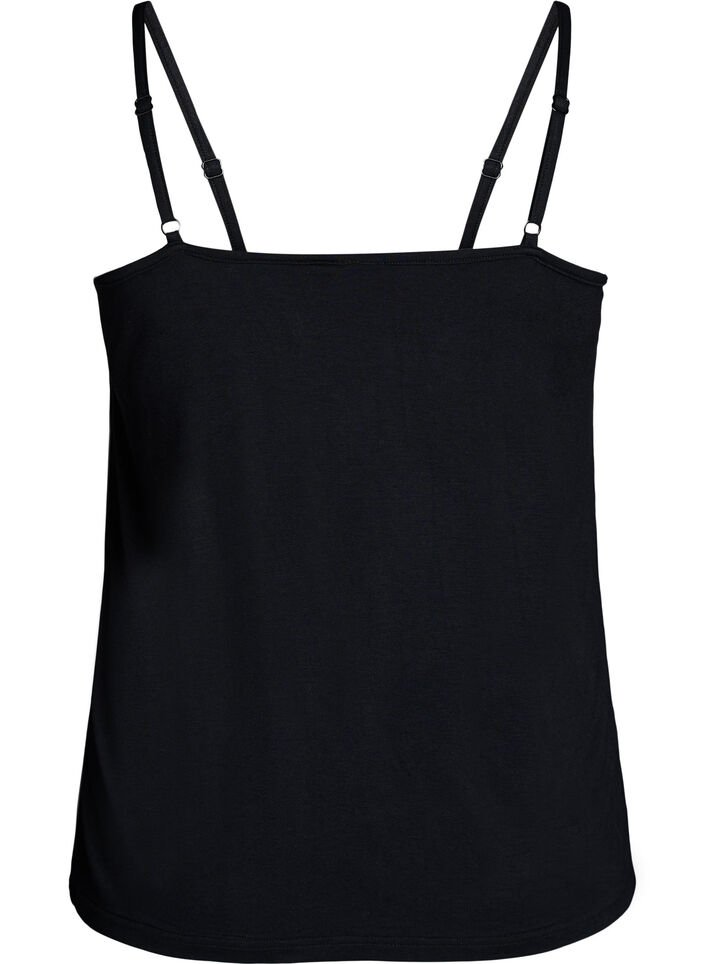 Top met kantdetail en spaghettibandjes, 0199, Packshot image number 1