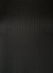 Jersey blouse met gestructureerde strepen en een gesmokte zoom, Zwart, Packshot image number 2