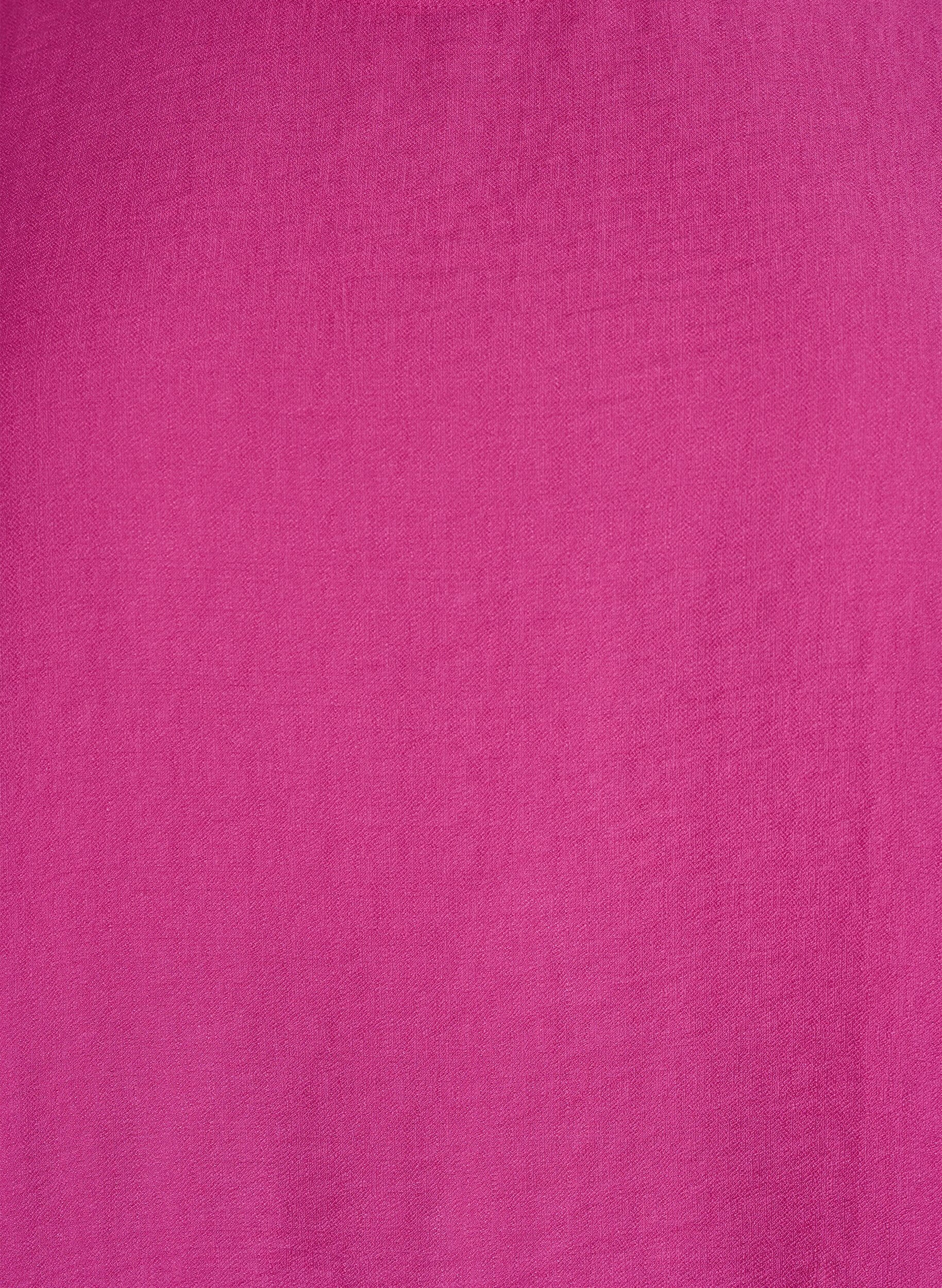 Zizzi Viscose blouse met 1/2 mouwen, Roze, Packshot image number 2
