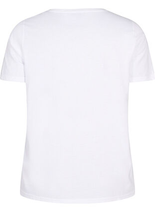 FLASH - T-shirt met motief, Bright White, Packshot image number 1