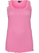 Top met kant, Roze, Packshot image number 0