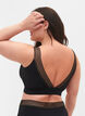 Bikini top met mesh, Black, Model image number 1