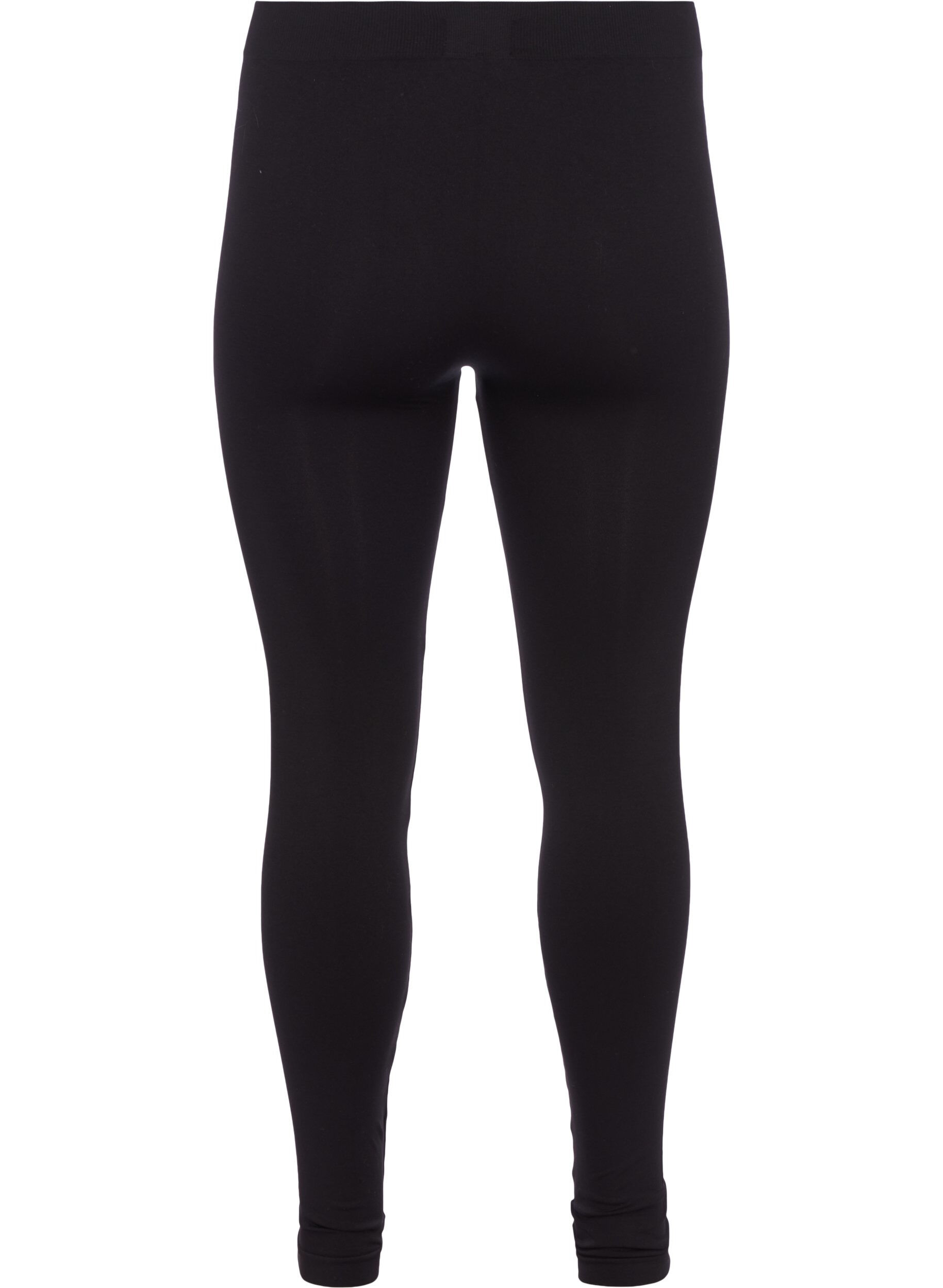 Zizzi Naadloze legging, Black, Packshot image number 1