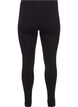 Naadloze legging, Black, Packshot image number 1