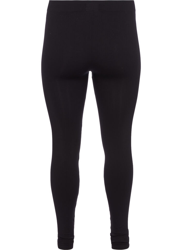 Naadloze legging, Black, Packshot image number 1