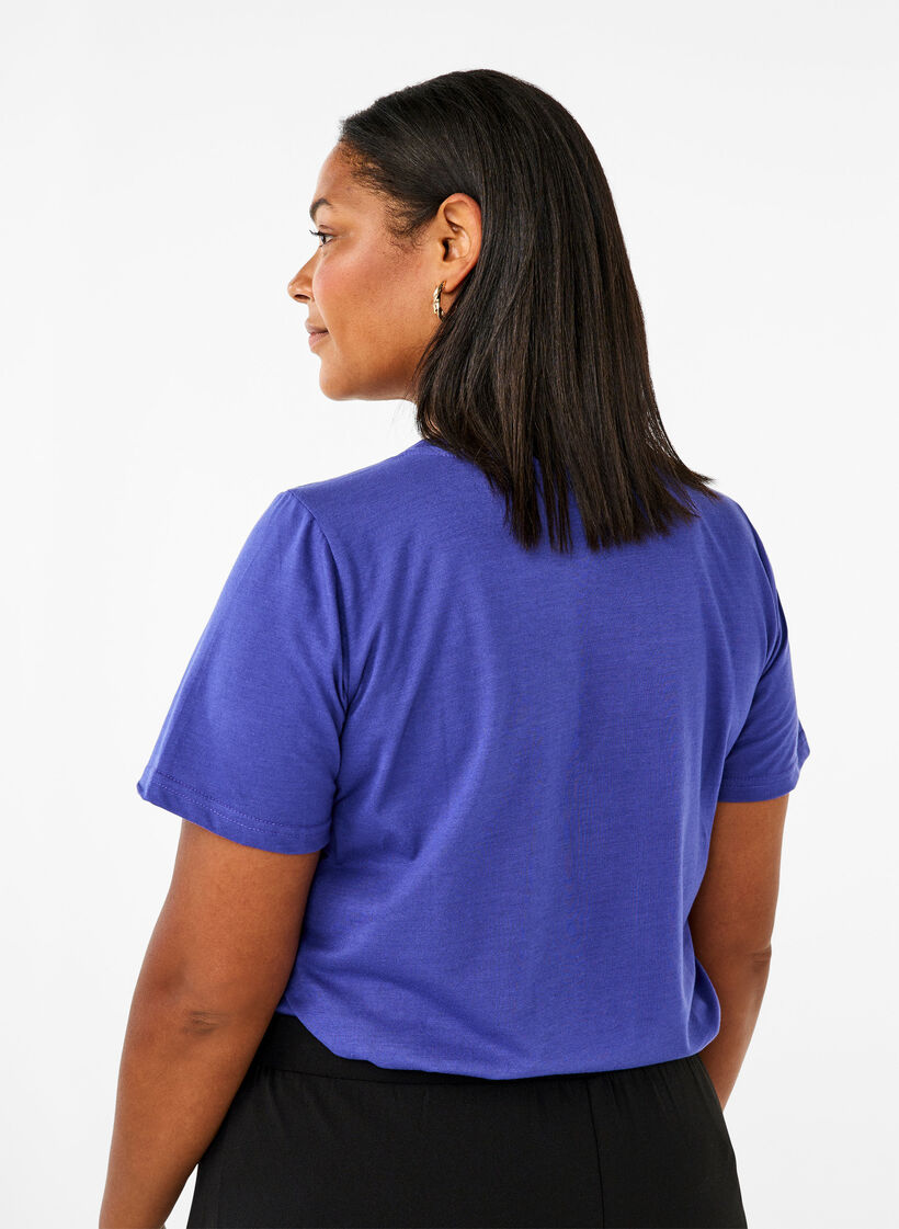 FLASH - T-shirt met motief, Royal Blue Miami, Model image number 1