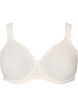 Comfort bh met een overlay van kant en voorgevormde cups, Wit, Packshot image number 0
