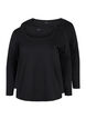 Set van 2 basic tops in katoen , Black/Black, Packshot image number 0