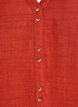 Overhemd blouse met V-hals en korte mouwen, Rood, Packshot image number 2