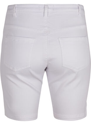 slim fit Emily shorts met normale taille, Bright White, Packshot image number 1