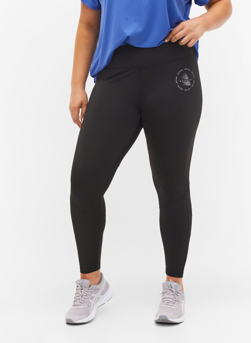 Effen gym legging, Black, Model image number 2