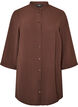 Tuniek met 3/4 mouwen, Bruin, Packshot image number 0