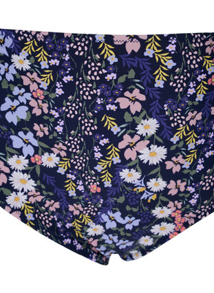 Druk bikini bodems met een hoge taille, Ditsy Flower, Packshot image number 2