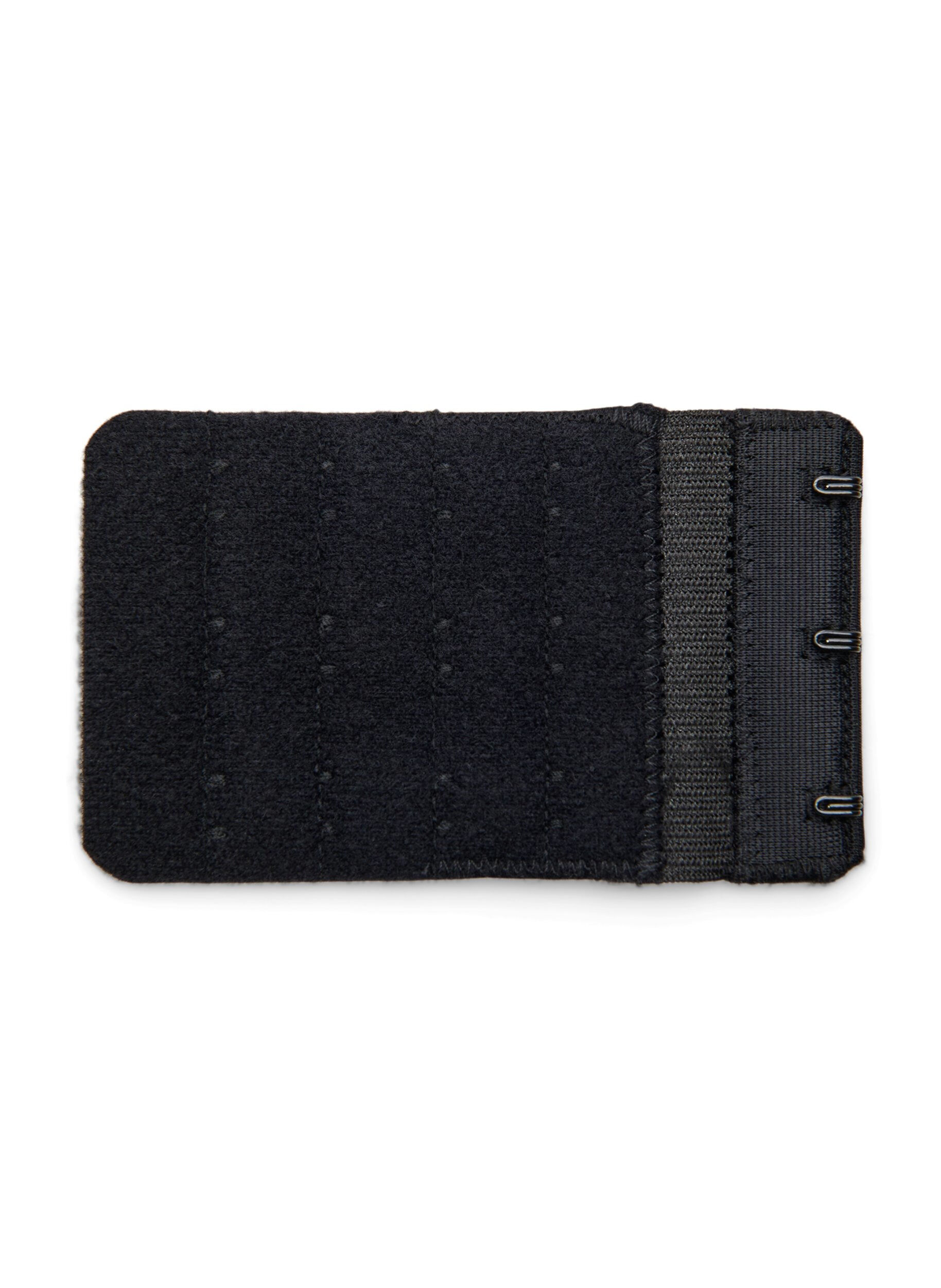 Zizzi Bh-extender met drie haken, Zwart, Packshot image number 1