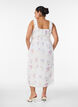 Zomerjurk met brede bandjes, Wit, Model image number 1