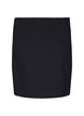 Korte rok met split, Black, Packshot image number 1