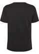 T-shirt van biologisch katoen met print, Grijs, Packshot image number 1