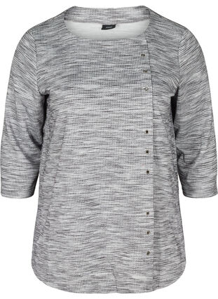 Basic sweatshirt, Light Grey Melange, Packshot image number 0