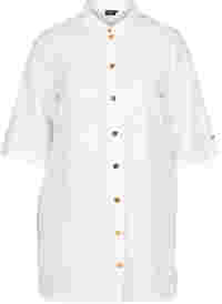 Lange blouse met 3/4 mouwen