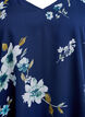 Chiffon blouse met bloemenprint en lange mouwen, Blauw, Packshot image number 2
