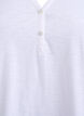 T-shirt met knoopdetail, Wit, Packshot image number 2