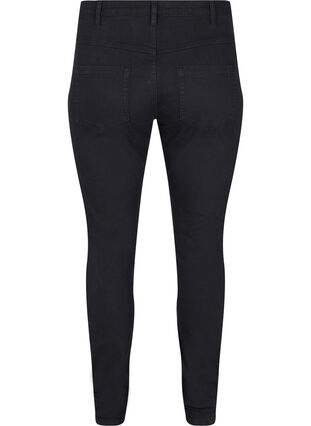 Extra slim Sanna jeans met normale taille, Black, Packshot image number 1