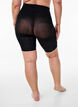 2-pack push-up shorts in 60 denier met shaping effect, Zwart, Model image number 1