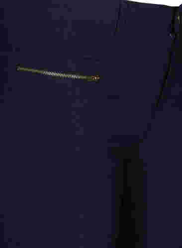 Nauwsluitende capri broek in viscosemix, Night Sky, Packshot image number 2