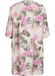 Kimono van viscose met 3/4 mouwen, Vanille, Packshot image number 1