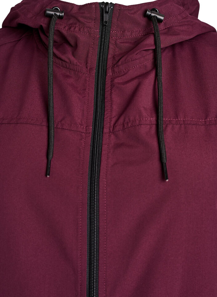 FLASH - Lichtgewicht parka met een capuchon, Rood, Packshot image number 2